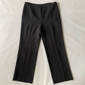 Ann Taylor Black Trouser Straight Leg Lined Dress Pants Women’s Size 6